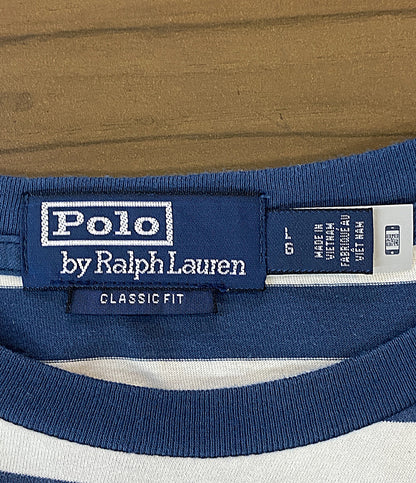POLO RALPH LAUREN 半袖Ｔシャツ CLASSIC FIT STRIPED JERSEY TEE メンズ SIZE L ポロ・ラルフローレン