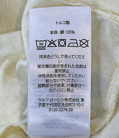 POLO RALPH LAUREN 半袖Ｔシャツ ORGANIC YARNS AND THE DYE TEE YEL メンズ SIZE L ポロ・ラルフローレン
