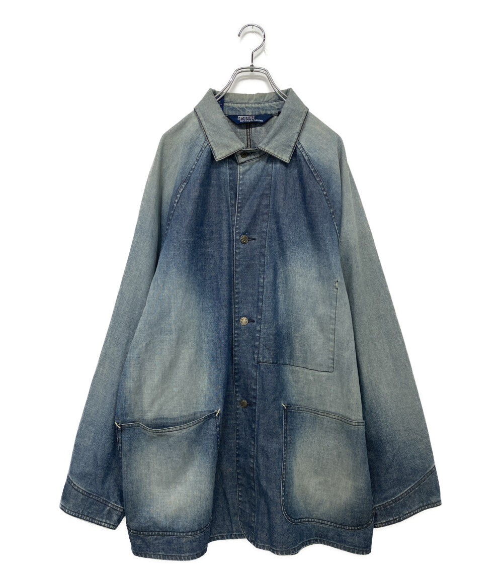 POLO RALPH LAUREN カバーオール 90s 大戦モデル 2ポケ INDIGO メンズ SIZE L ポロ・ラルフローレン