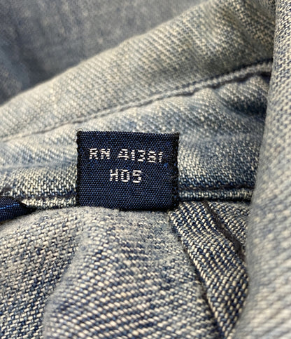 POLO RALPH LAUREN カバーオール 90s 大戦モデル 2ポケ INDIGO メンズ SIZE L ポロ・ラルフローレン
