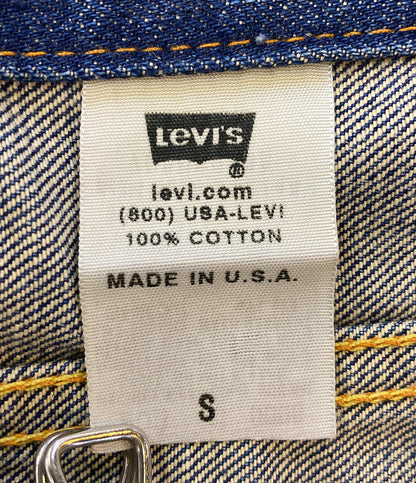 LEVI'S デニムジャケット 70505 3rd EURO USA製 BIG E ボタン裏R メンズ SIZE S リーバイス