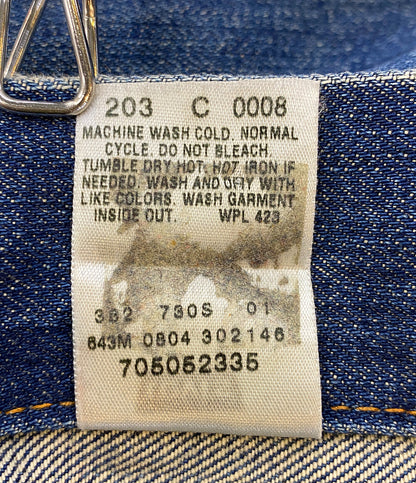 LEVI'S デニムジャケット 70505 3rd EURO USA製 BIG E ボタン裏R メンズ SIZE S リーバイス