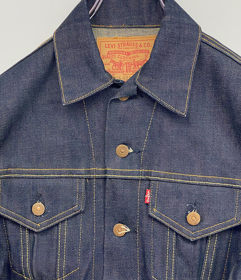 美品 LEVI'S デニムジャケット 70505-0217 復刻 USA製 BIG E ボタン裏555 メンズ SIZE 36 リーバイス