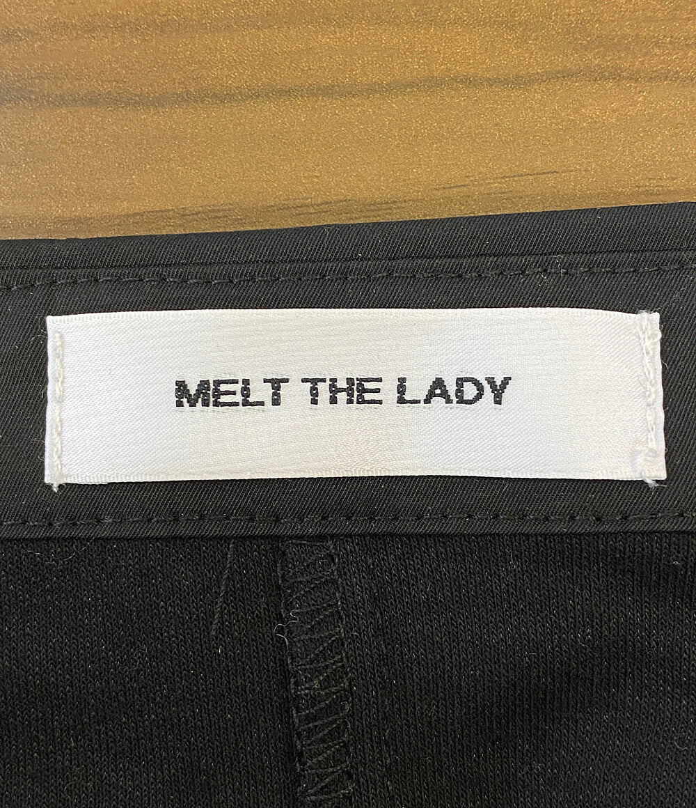 MELT THE LADY メルトザレディ 半袖ワンピース プリーツT ML32718 レディース SIZE F