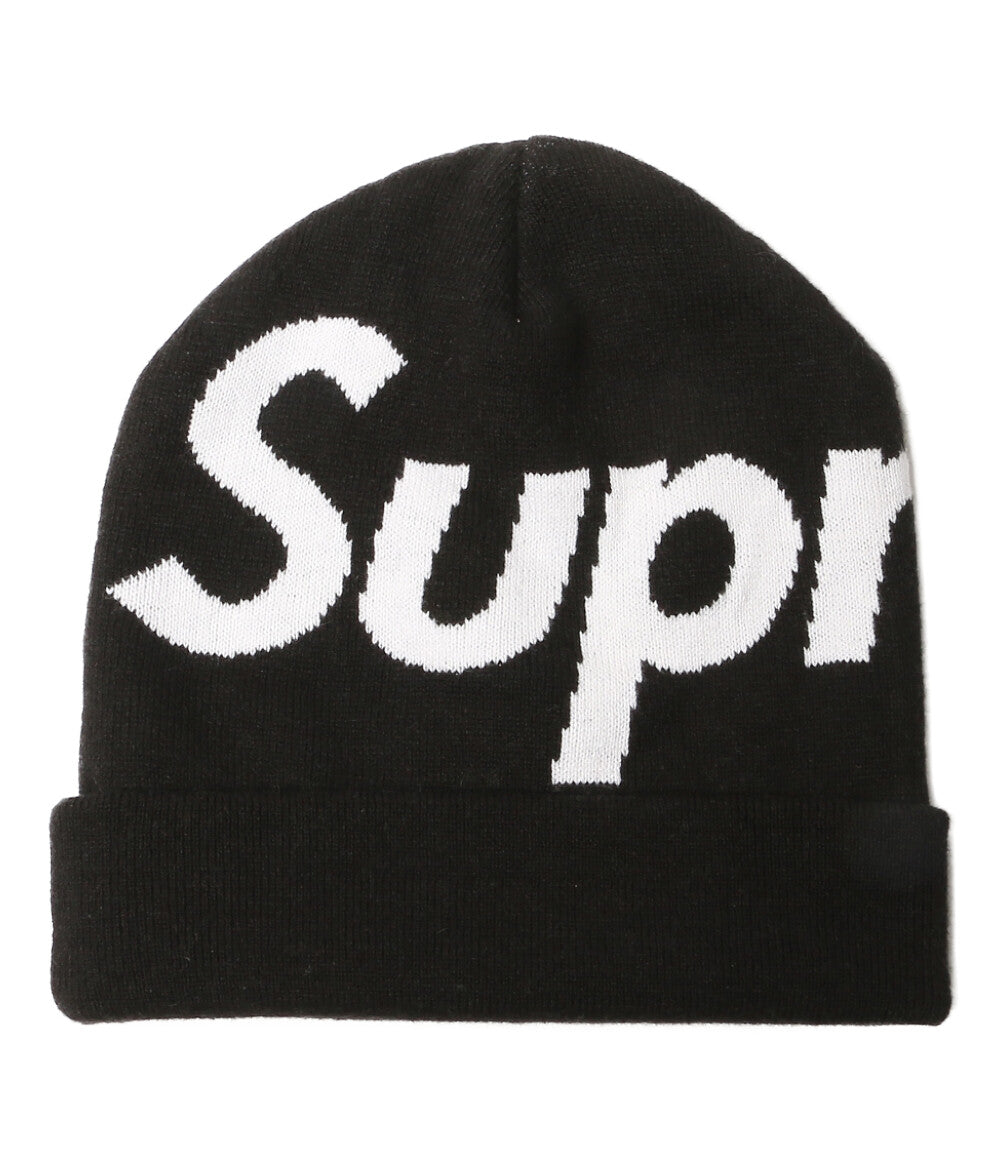 Supreme ニット帽 Big Logo Beanie BLK メンズ シュプリーム