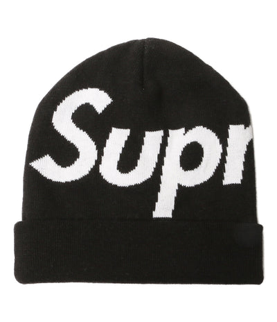 Supreme ニット帽 Big Logo Beanie BLK メンズ シュプリーム