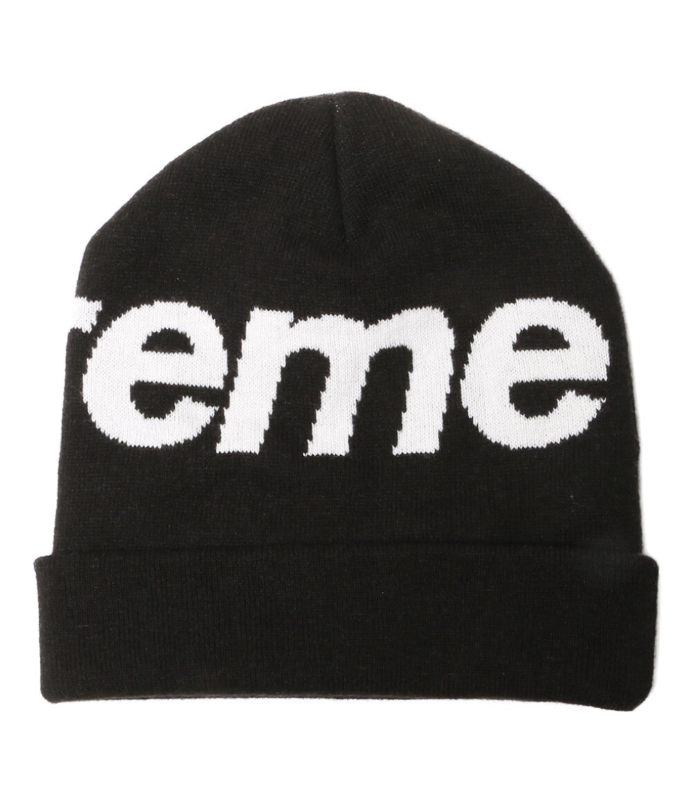 Supreme ニット帽 Big Logo Beanie BLK メンズ シュプリーム