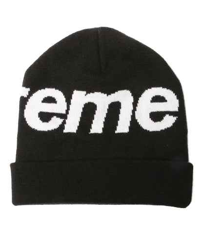 Supreme ニット帽 Big Logo Beanie BLK メンズ シュプリーム