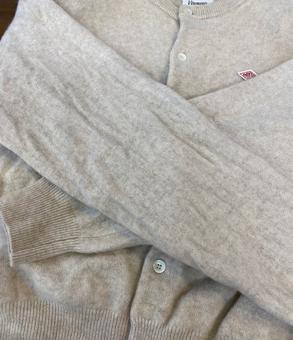 DANTON カーディガン ウール ベージュ 縮みあり レディース SIZE 36 ダントン