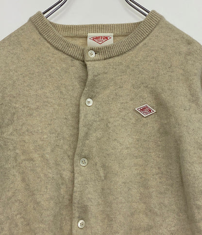 DANTON カーディガン ウール ベージュ 縮みあり レディース SIZE 36 ダントン