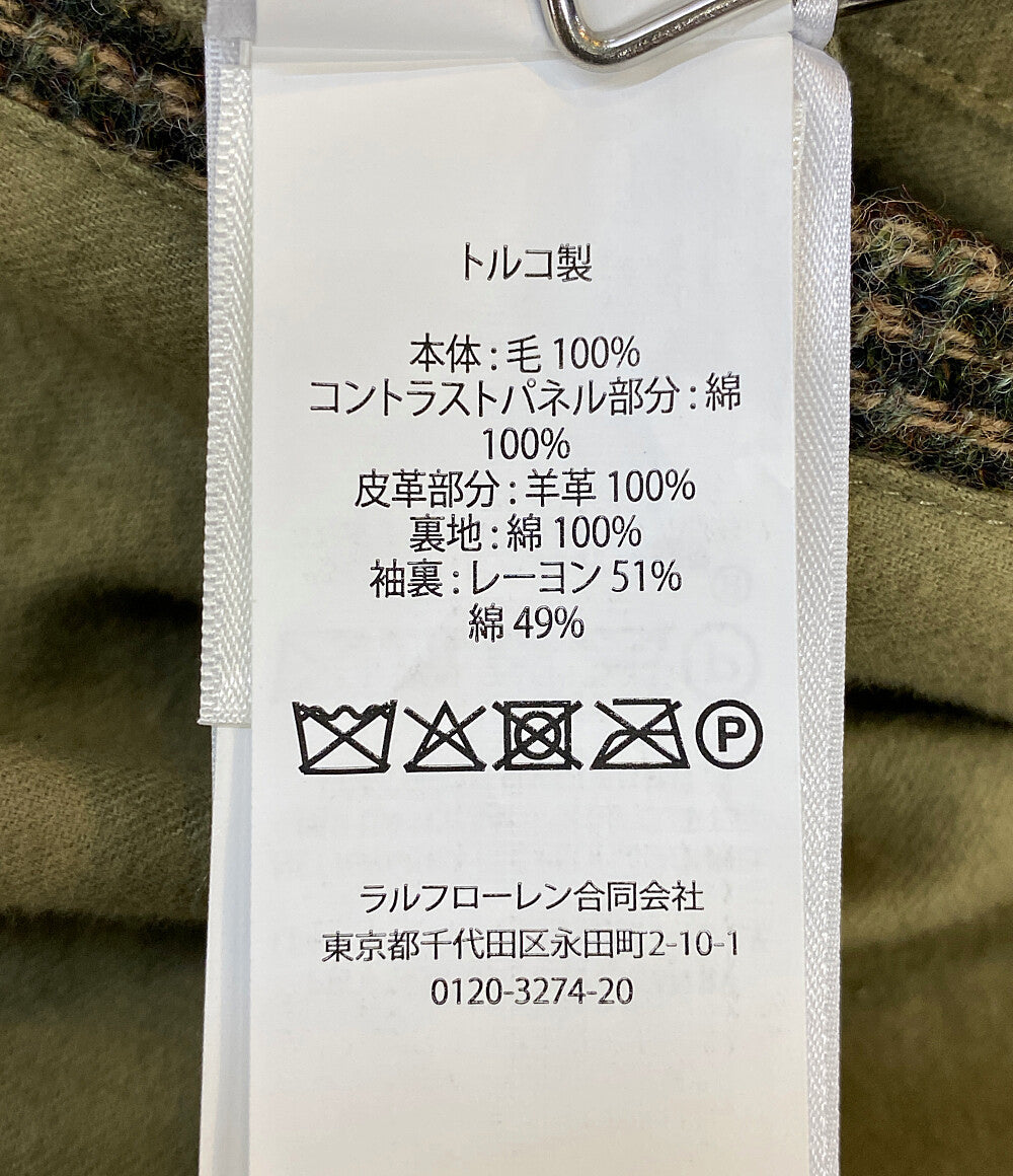 POLO RALPH LAUREN テーラードオイルクロスティックウィーブジャケット メンズ SIZE 40S ポロ・ラルフローレン