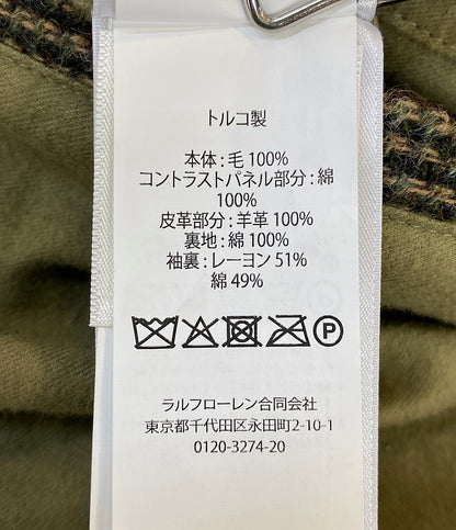 POLO RALPH LAUREN テーラードオイルクロスティックウィーブジャケット メンズ SIZE 40S ポロ・ラルフローレン