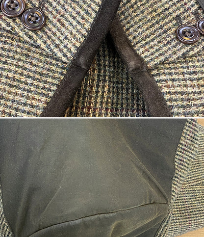 POLO RALPH LAUREN テーラードオイルクロスティックウィーブジャケット メンズ SIZE 40S ポロ・ラルフローレン