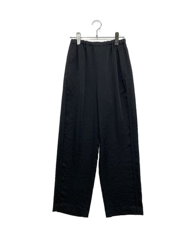 6(ROKU) ロク パンツ ×united arrows サテンパンツ ブラック 8614-299-0179 レディース SIZE 36