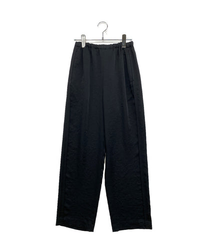 6(ROKU) ロク パンツ ×united arrows サテンパンツ ブラック 8614-299-0179 レディース SIZE 36