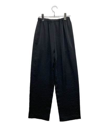 6(ROKU) ロク パンツ ×united arrows サテンパンツ ブラック 8614-299-0179 レディース SIZE 36