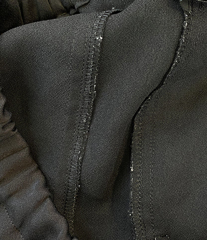 6(ROKU) ロク パンツ ×united arrows サテンパンツ ブラック 8614-299-0179 レディース SIZE 36