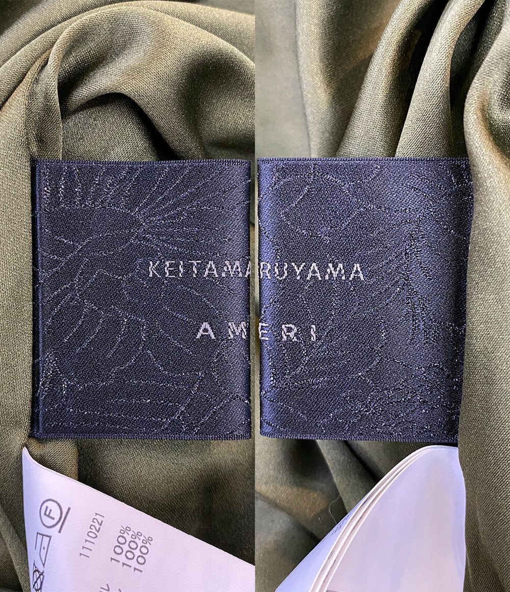 AMERI × KEITAMARUYAMA ケイタマルヤマ ノースリーブワンピース フラワー刺繍 02410540460 レディース SIZE S アメリ