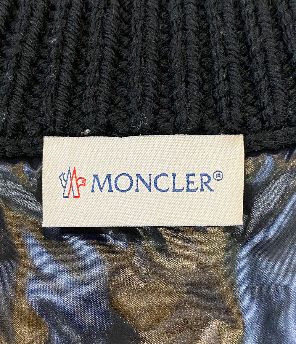 MONCLER ケーブルニット 切替ダウンジャケット I20939B00029 レディース SIZE S モンクレール