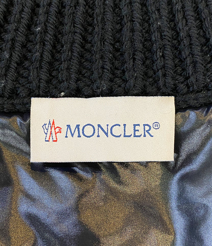 MONCLER ケーブルニット 切替ダウンジャケット I20939B00029 レディース SIZE S モンクレール