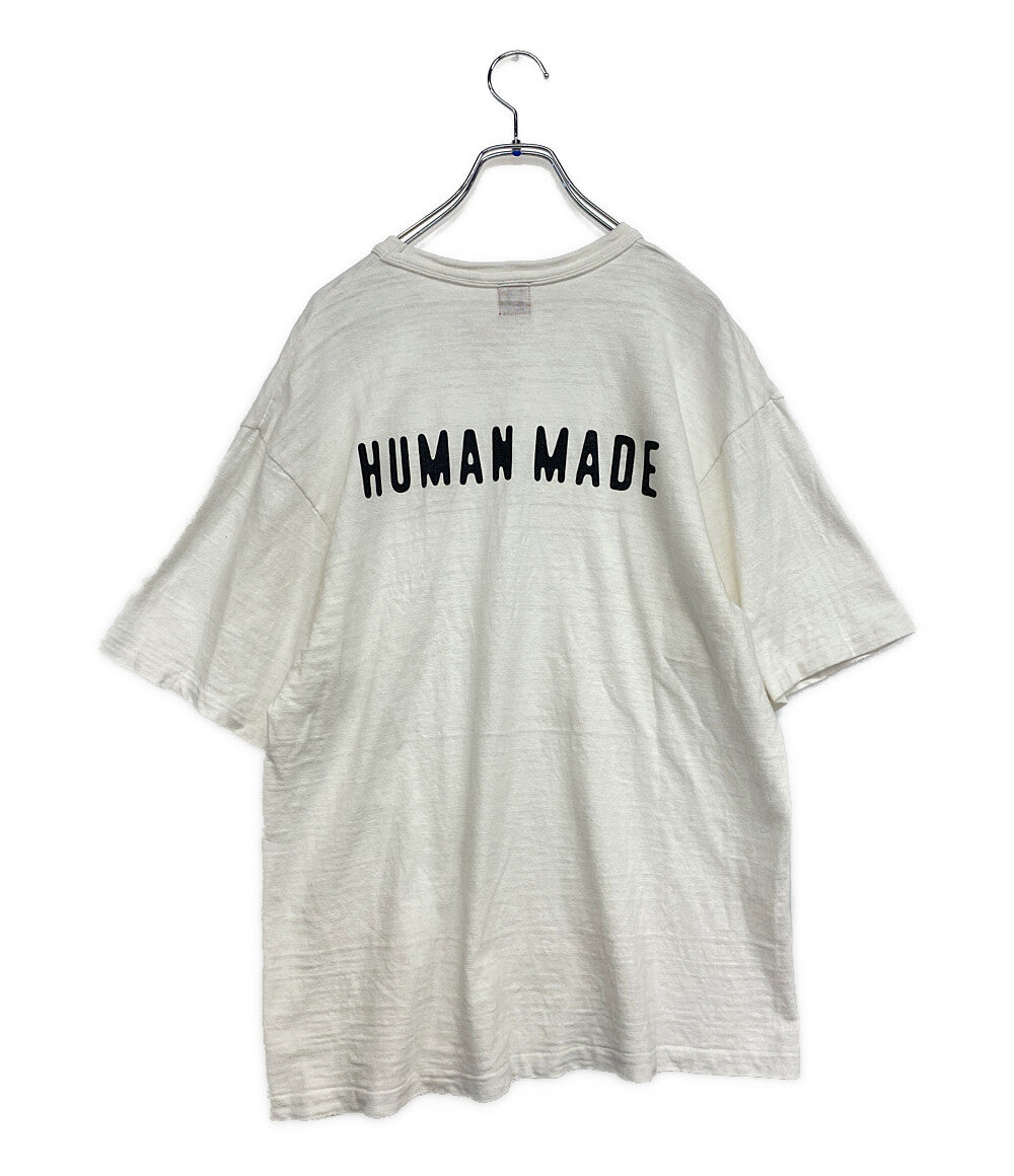 HUMAN MADE 半袖Ｔシャツ GRAPHIC LOGO TEE ホワイト メンズ SIZE L ヒューマンメード