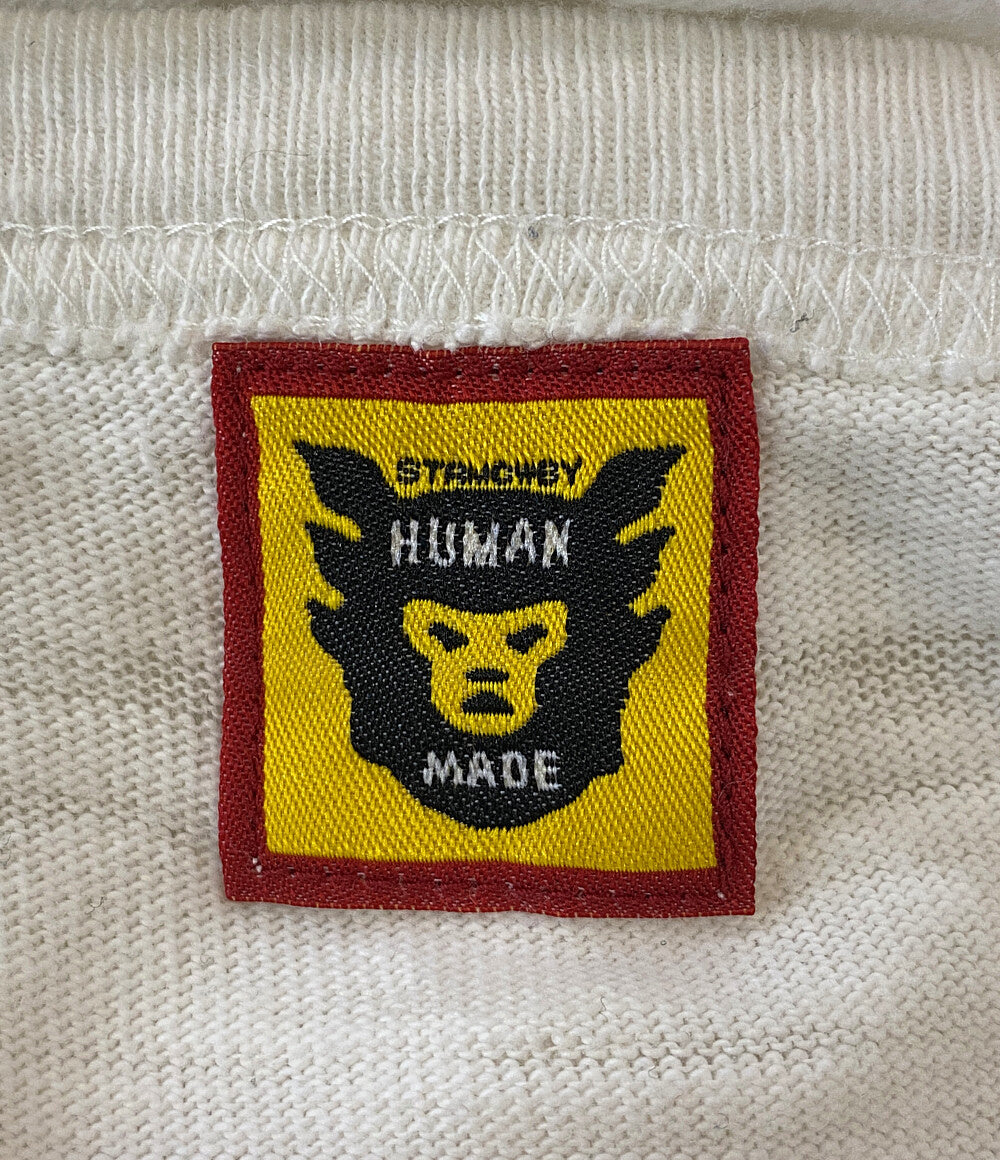 HUMAN MADE 半袖Ｔシャツ GRAPHIC LOGO TEE ホワイト メンズ SIZE L ヒューマンメード