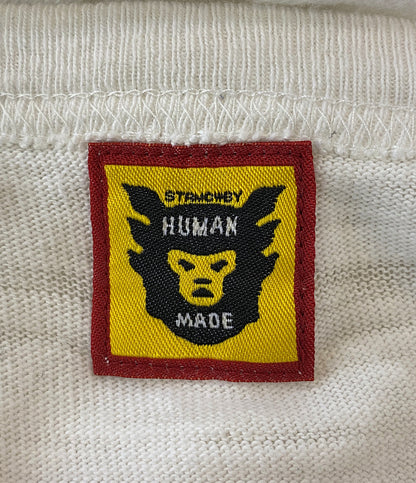 HUMAN MADE 半袖Ｔシャツ GRAPHIC LOGO TEE ホワイト メンズ SIZE L ヒューマンメード