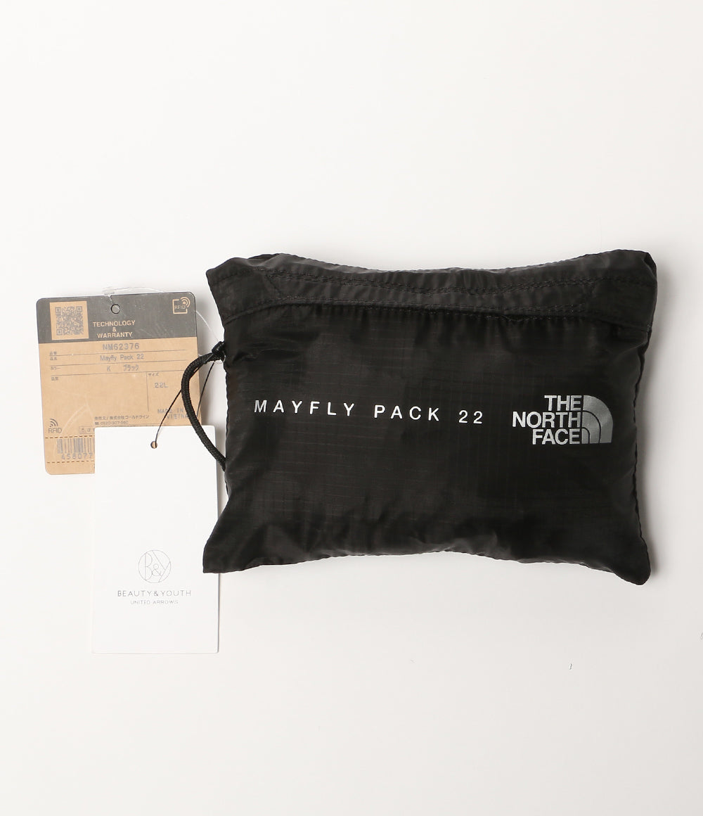 美品 THE NORTH FACE リュック・デイパック mayfly pack 22 NM62376 メンズ ザ・ノース・フェイス