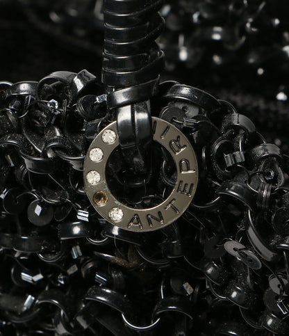 ANTEPRIMA ワイヤーハンドバッグ ブラック 花 レディース アンテプリマ