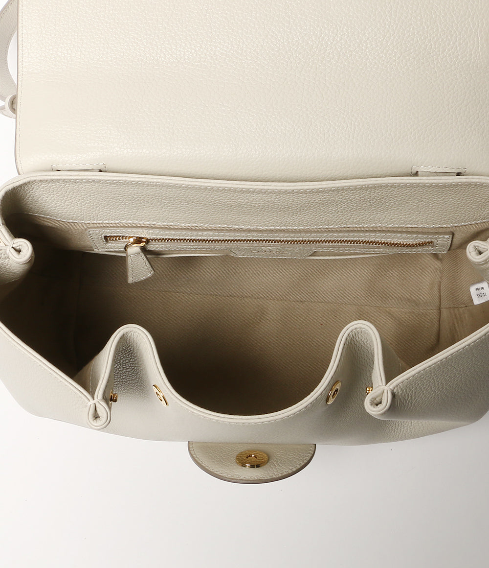 Polene ポレーヌ ショルダーバッグ Numero Un アイボリー 2way レディース