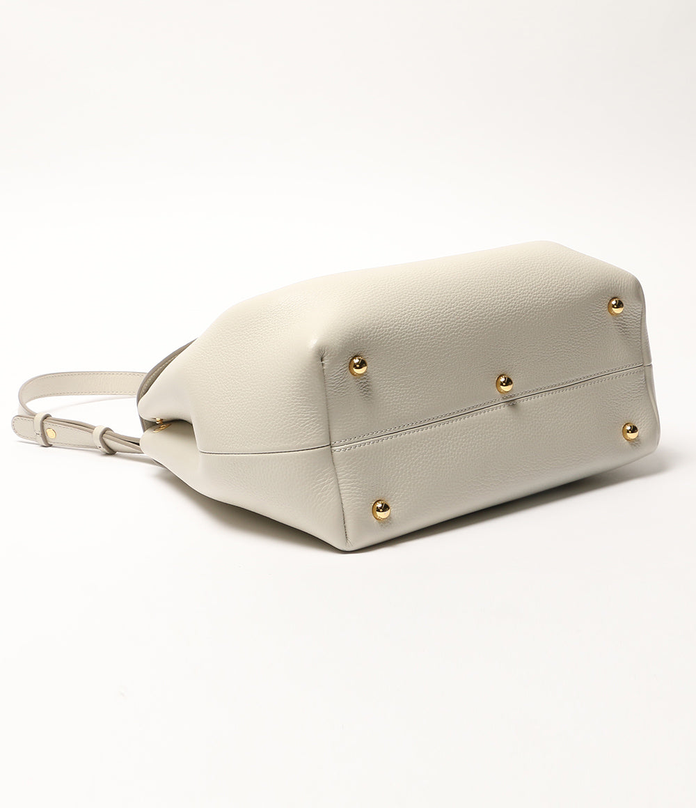Polene ポレーヌ ショルダーバッグ Numero Un アイボリー 2way レディース