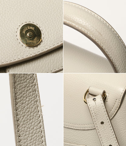 Polene ポレーヌ ショルダーバッグ Numero Un アイボリー 2way レディース