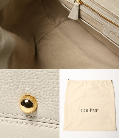 Polene ポレーヌ ショルダーバッグ Numero Un アイボリー 2way レディース