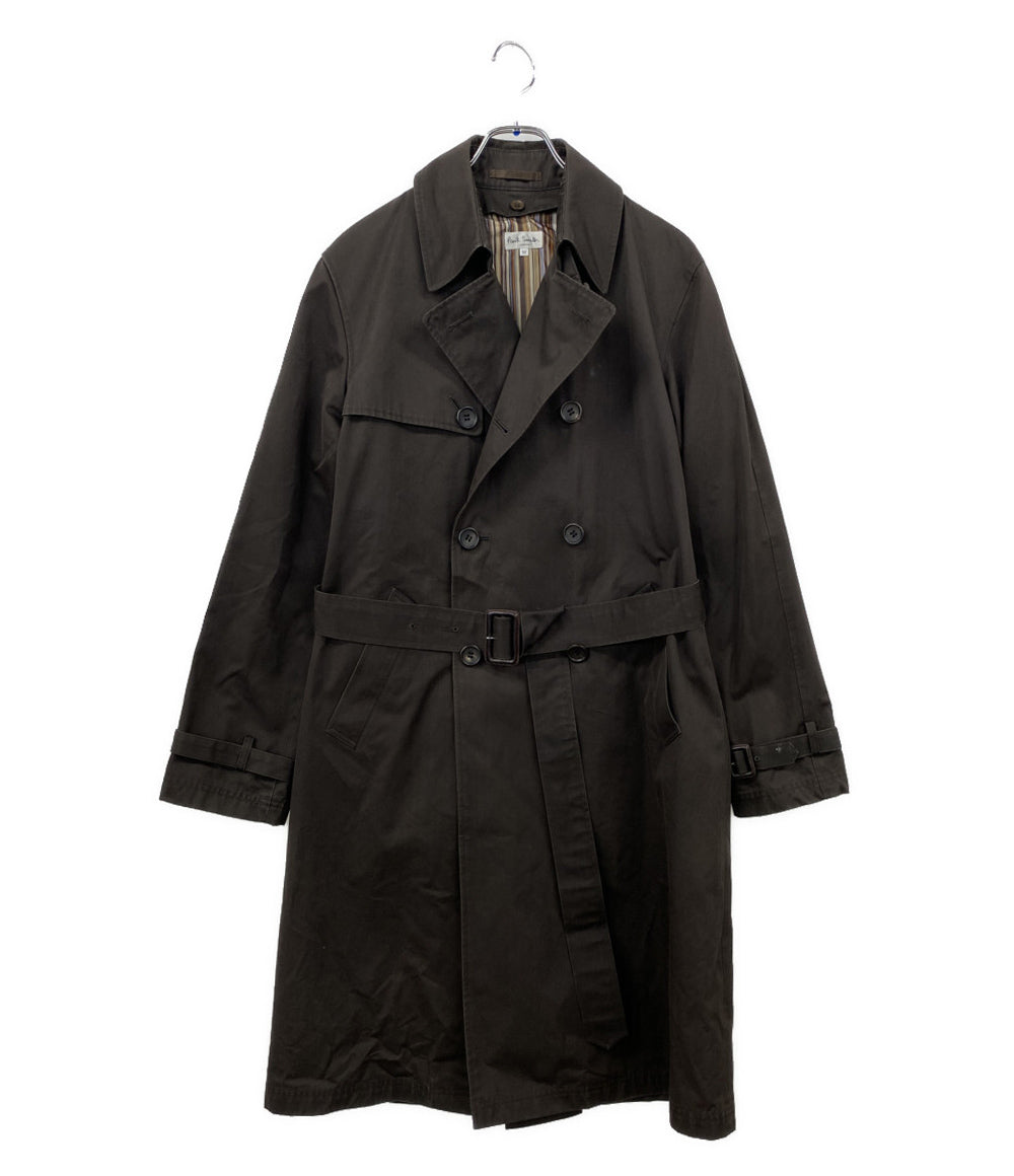 PAUL SMITH トレンチコート ブラウン メンズ SIZE M ポール・スミス