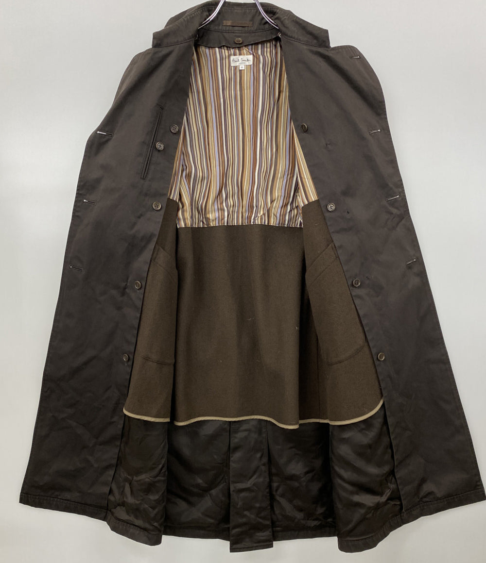 PAUL SMITH トレンチコート ブラウン メンズ SIZE M ポール・スミス