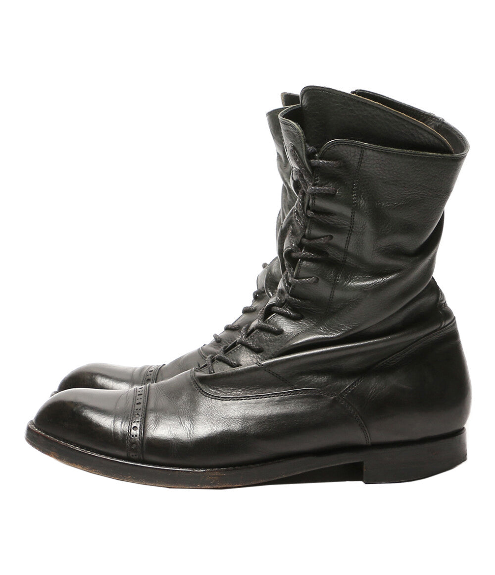 MIHARA YASUHIRO レースアップレザーブーツ 11AW ツイスト メンズ SIZE 27.5 ミハラヤスヒロ