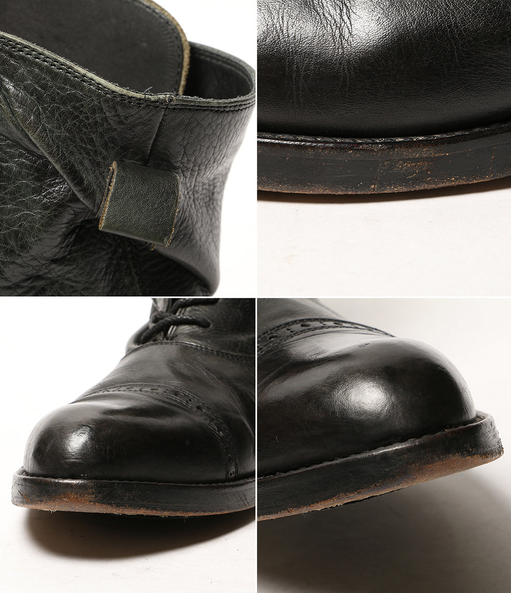 MIHARA YASUHIRO レースアップレザーブーツ 11AW ツイスト メンズ SIZE 27.5 ミハラヤスヒロ