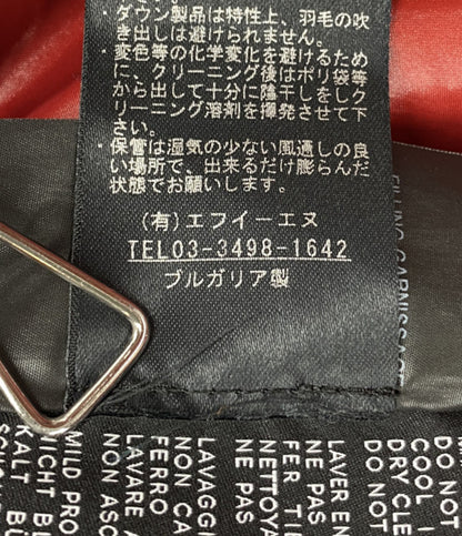 DUVETICA ダウンジャケット フーディ THIACINQUE レッド レディース SIZE 38 デュベティカ