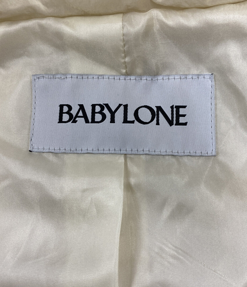 BABYLONE 中綿ブルゾンコート フーディ レディース SIZE F バビロン