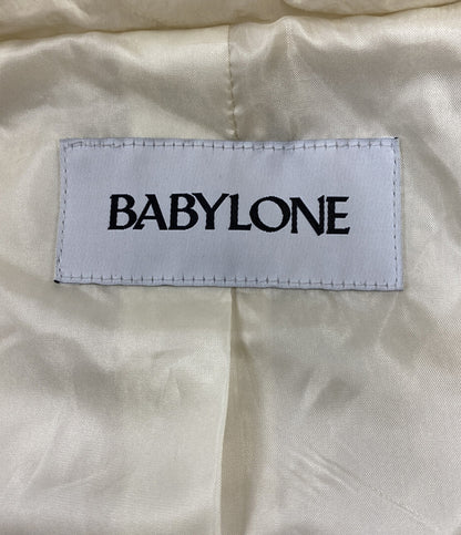 BABYLONE 中綿ブルゾンコート フーディ レディース SIZE F バビロン