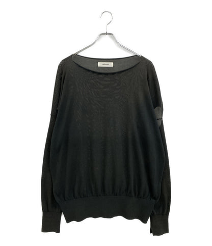 sulvam ニット シースルーオーバーサイズニット 23SS sr-k01-800 メンズ SIZE M サルバム