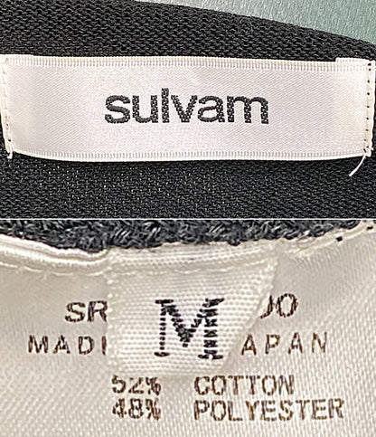 sulvam ニット シースルーオーバーサイズニット 23SS sr-k01-800 メンズ SIZE M サルバム