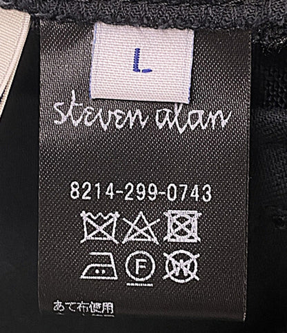 steven alan パンツ ブラック 8214-299-0743 レディース SIZE L スティーブンアラン