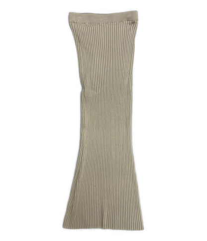 Whim Gazette ニットスカート BEG WGZ100120A0008 レディース SIZE F ウィム ガゼット