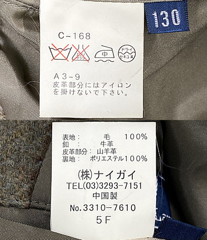 POLO RALPH LAUREN テーラードジャケット ツイードエルボーパッチ キッズ SIZE 130 ポロ・ラルフローレン