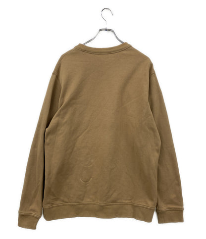 BURBERRY スウェットシャツ キャメル ロゴ メンズ SIZE L バーバリー