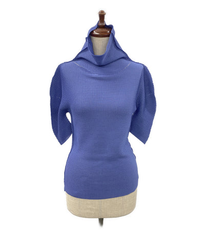 me ISSEY MIYAKE ミーイッセイミヤケ ハイネックカットソー 半袖 MI01KK851 レディース SIZE -