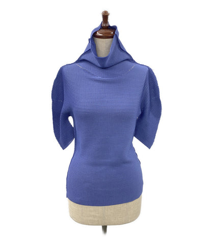 me ISSEY MIYAKE ミーイッセイミヤケ ハイネックカットソー 半袖 MI01KK851 レディース SIZE -