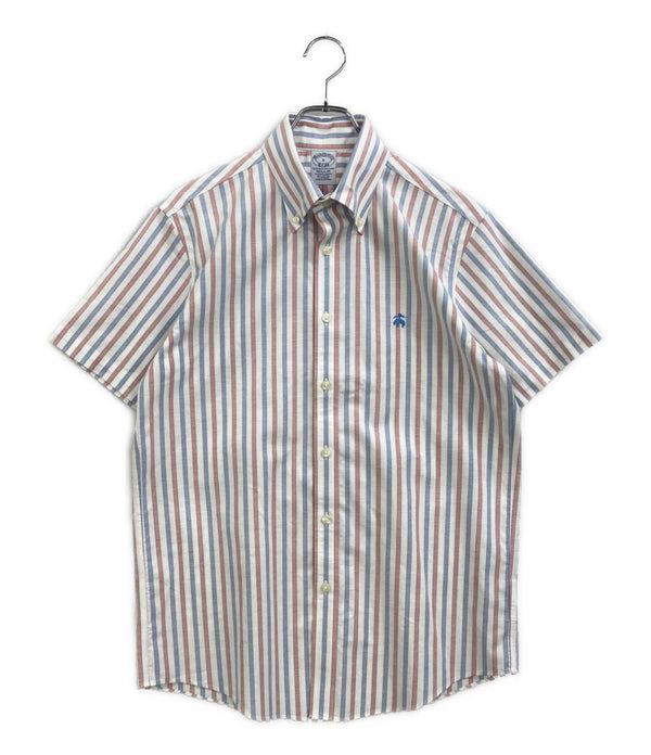 美品 Brooks Brothers 半袖シャツ ストレッチオックスフォード メンズ SIZE S ブルックスブラザーズ