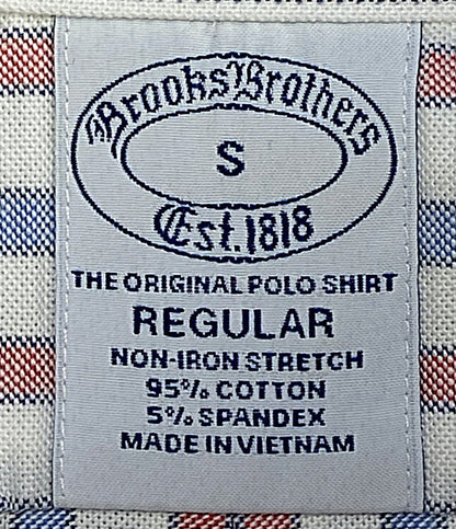 美品 Brooks Brothers 半袖シャツ ストレッチオックスフォード メンズ SIZE S ブルックスブラザーズ